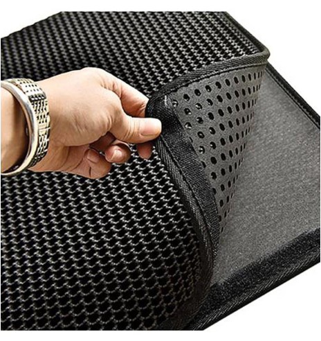 Matt kassi liivakasti ette, kärgstruktuuriga Oh My Cat!