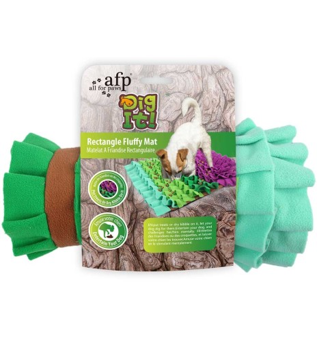 Нюхательный коврик для игр, прямоугольный Rectangle Fluffy Mat (AFP - Dig It)