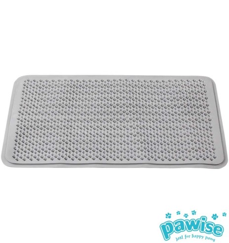 Matt kassi liivakasti ette, kummist, kärgstruktuuriga No-Mess Mat (Pawise)