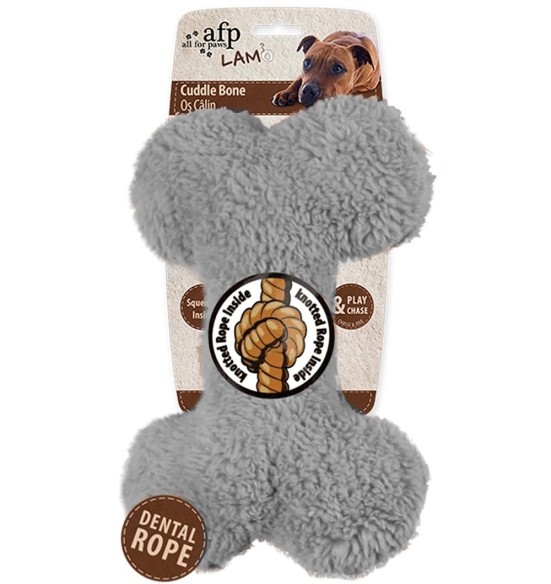 Игрушки для собак Cuddle Plush Bone (AFP - Lamb)