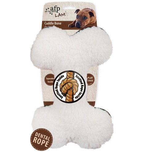 Mänguasi koerale Cuddle Plush Bone (AFP - Lamb)