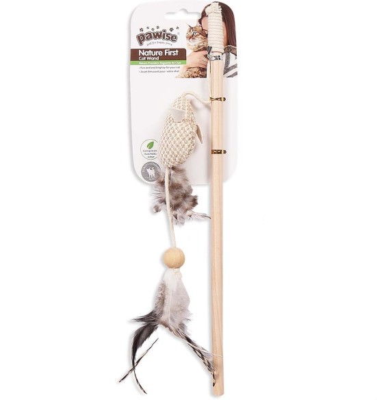Игрушка для кошек Nature First Cat Wand (Pawise)