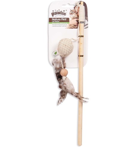 Игрушка для кошек Nature First Cat Wand (Pawise)