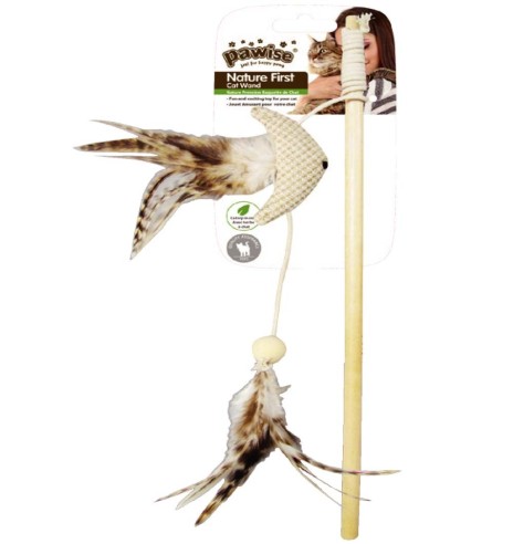 Игрушка для кошек Nature First Cat Wand (Pawise)