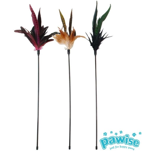 Mänguasi kassile ridvaga Cat Teaser (Pawise)