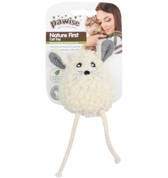 Игрушка для кошек, овечка Nature First - Simple Cat (Pawise)