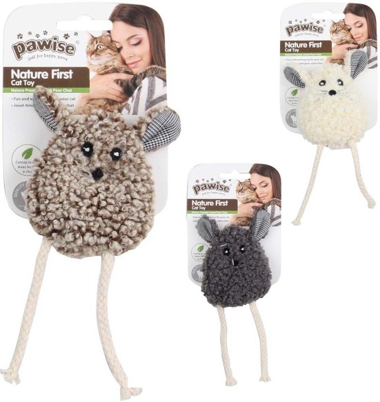 Игрушка для кошек, овечка Nature First - Simple Cat (Pawise)