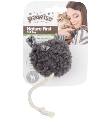 Mänguasi kassile, ümmargune hiir Nature First - Simple Cat (Pawise)