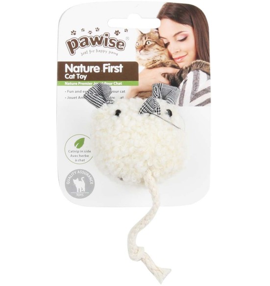Mänguasi kassile, ümmargune hiir Nature First - Simple Cat (Pawise)