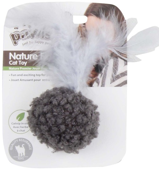 Mänguasi kassile, pehme pall Nature First - Simple Cat (Pawise) Mänguasi kassile, pehme pall Nature First - Simple Cat (Pawise)