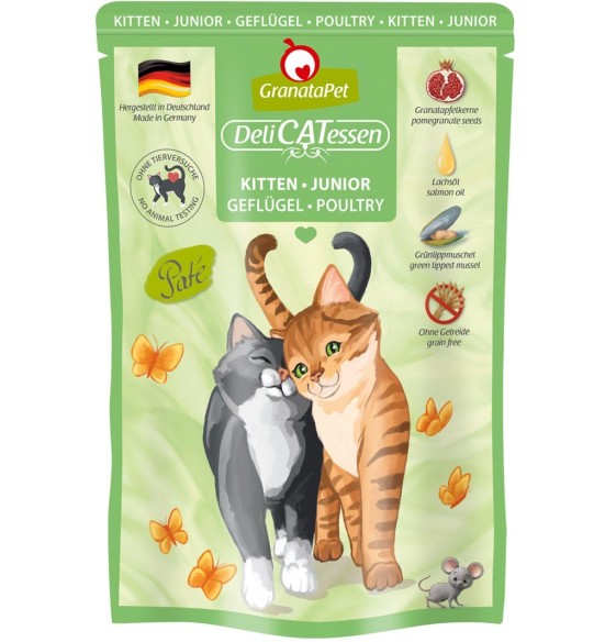 DeliCatEssen kodulinnulihaga einekotike kassipoegadele (teraviljavaba)