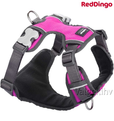 Traksid koerale vooderdatud Padded Harness Hot Pink (Red Dingo)