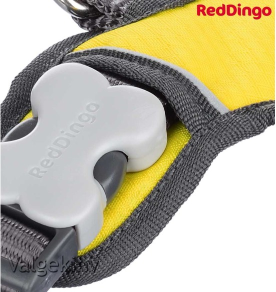 Traksid koerale vooderdatud Padded Harness Yellow (Red Dingo)