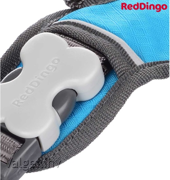 Traksid koerale vooderdatud Padded Harness Turquoise (Red Dingo)