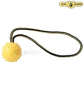 Treeningpall kautšukist, nöör aasaga Ø 60 mm (Klin Kassel)