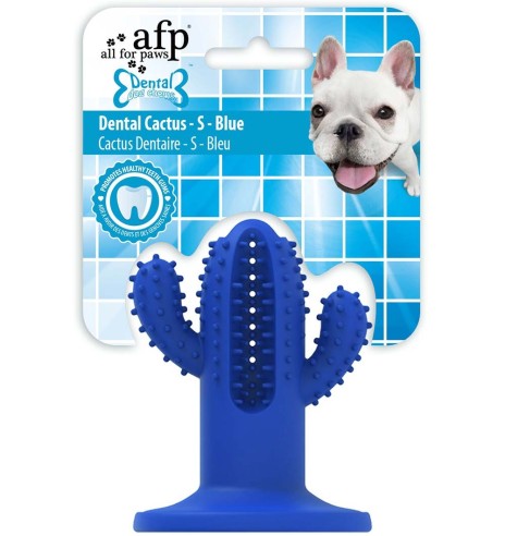 Mänguasi koerale Cactus Small Rubber Blue (AFP - Dental Dog Chews)