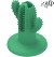 Mänguasi koerale, iminapaga Cactus Large Rubber Green (AFP - Dental Dog Chews)
