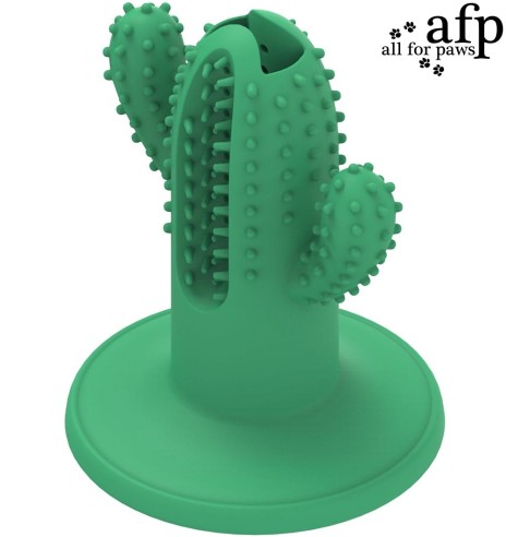 Игрушка для собаки с присоской Cactus Large Rubber Green (AFP - Dental Dog Chews)