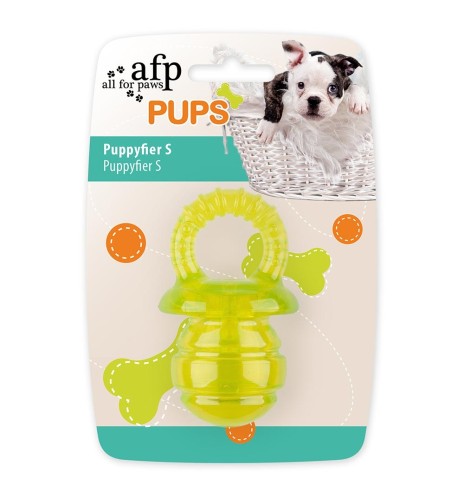 Игрушка для щенка - резиновая соска желтая Puppyfier S (AFP - Pups)