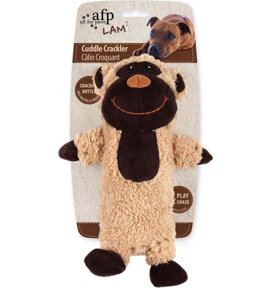 Mänguasi koerale Cuddle Crackler - ahv/lammas/lehm (AFP - Lamb)