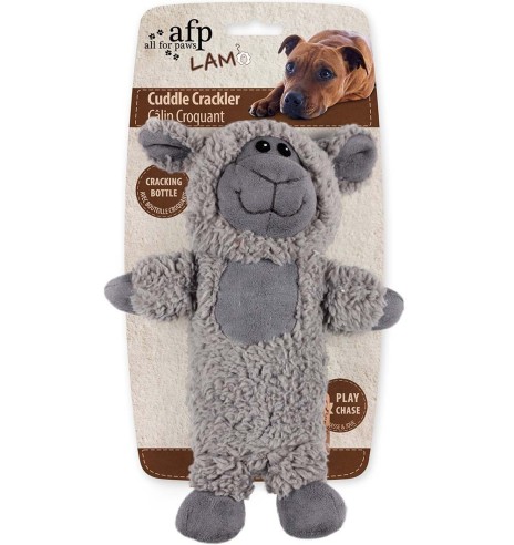 Mänguasi koerale Cuddle Crackler - ahv/lammas/lehm (AFP - Lamb)