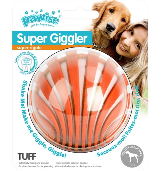Mänguasi koerale Super Giggler - Ball (Pawise)