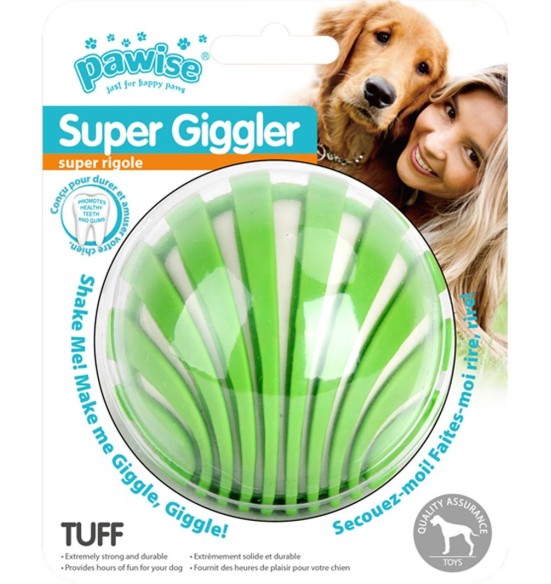 Mänguasi koerale Super Giggler - Ball (Pawise)