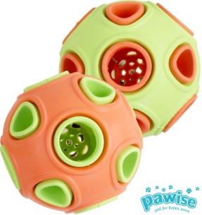 Игрушка для собаки мячик в виде кролика Latex Bunny (Pawise) – Kummist pallid – Pawise – Valgekihv