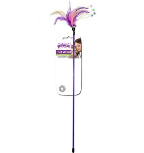 Игрушка-удочка для кошек Feather Wand (Pawise) 2