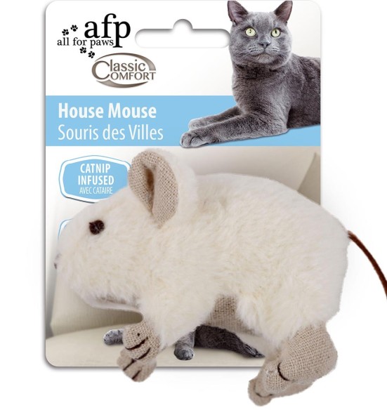 Mänguasi kassile, naistenõgesega House Mouse (AFP - Classic Comfort Cat)