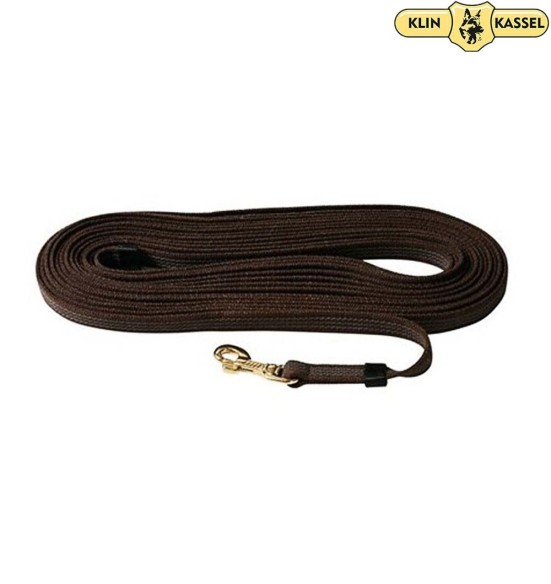 Рабочий поводок нескользящий, без петли для рук, 16 mm x 200 cm (Klin Kassel)