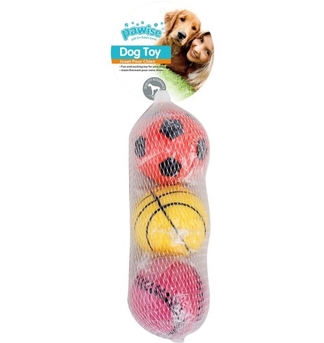 Mänguasi koerale, tennisepallid 4 tk Super Bounce Tennis Ball (AFP - Outdoor Dog)