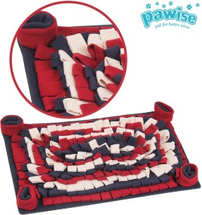 Mänguasi nuuskimiseks - õõnes puutüvi mägra ja pesukaruga Tree Trunk Burrow (AFP - Dig It)–Nuuskimismatid–AFP - All For Paws–Valgekihv