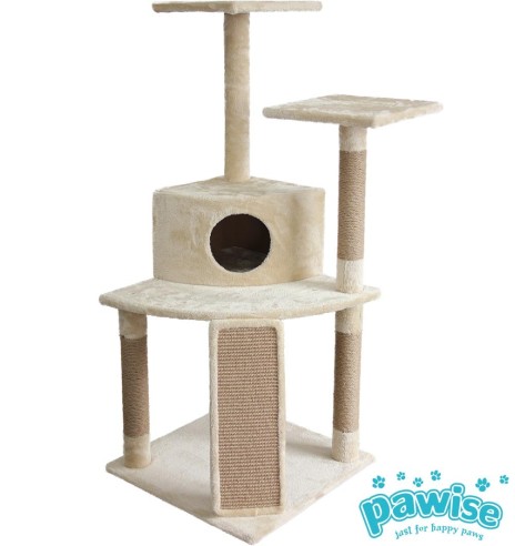 Kraapimispuu kassile Cat Tree with Cave (Pawise)