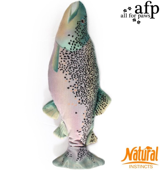 Игрушка для кошек - двигающаяся форель, Jittering Fish Trout (AFP - Natural Instincts)