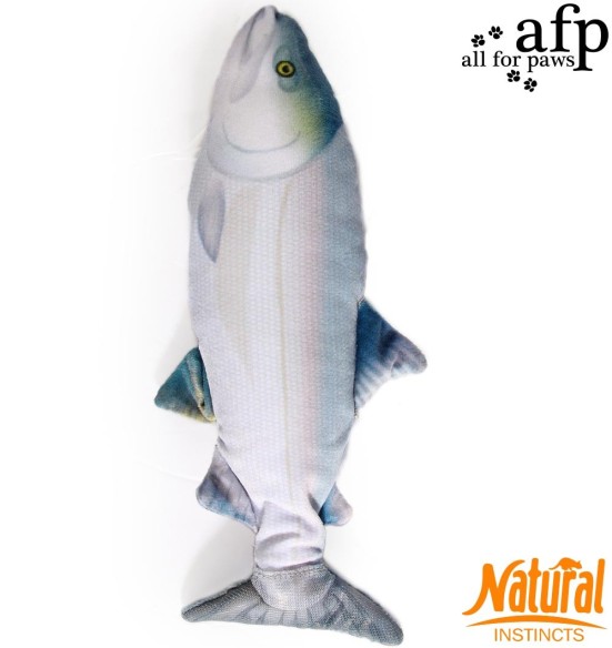 Игрушка для кошек - сардинка, Jittering Fish Sardine (AFP - Natural Instincts)