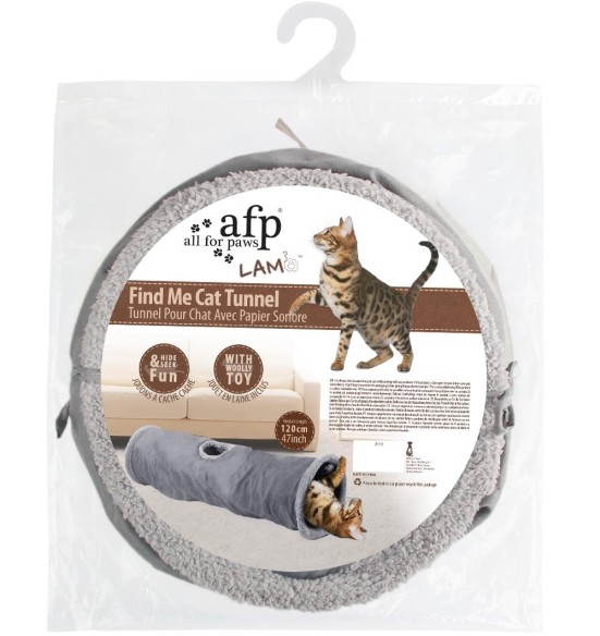 Тоннель для кошек Find Me Cat Tunnel 120 cm (AFP - Lamb Cat)