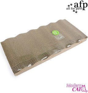 Картонная когтеточка для кошек Infinity Cardboard Scratcher M (AFP - Modern Cat) – Kraapimisalused – AFP - All For Paws – Valgekihv 2