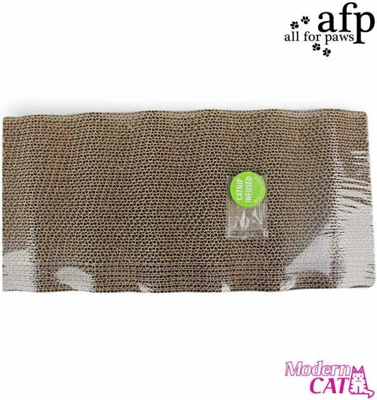 Когтеточка из картона для кошек, двусторонняя Double Cat Scratcher (AFP - Modern Cat)