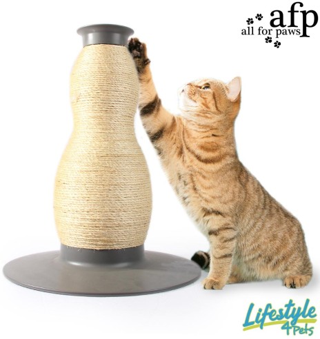 Когтеточка для кошек в форме вазы Vase Sisal Scratcher (AFP - Lifestyle 4 Pets)