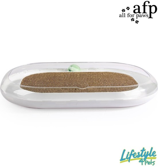 Kassi kraapimisalus mänguasjadega Cat Runway Scratcher (AFP - Lifestyle 4 Pets)