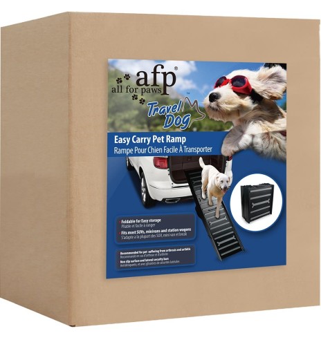 Kaldtee koerale autosse Car Ramp - 4 Fold (AFP - Travel Dog)