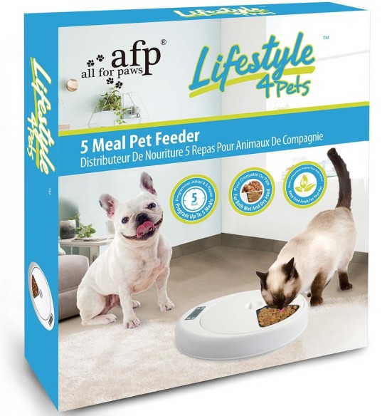 Automaatsöötja, 5 toidukorda (Pawise)