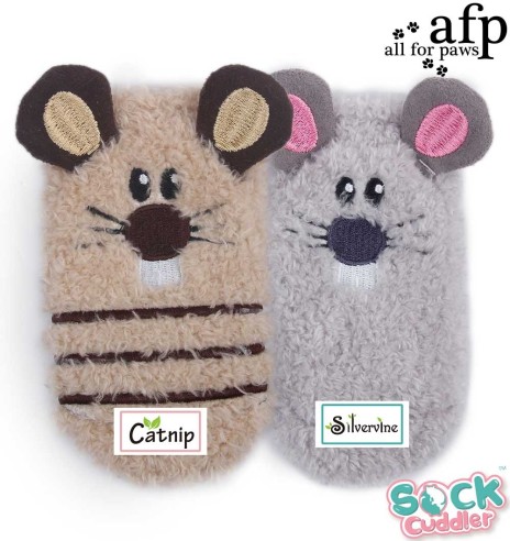 Mänguasi kassile Mouse Sock - 2 Pack (AFP - Modern Cat)
