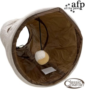 Туннель для кошек, серый Vintage-Cat Tunnel Grey (AFP - Vintage Cat) – Tunnelid – AFP - All For Paws – Valgekihv 2