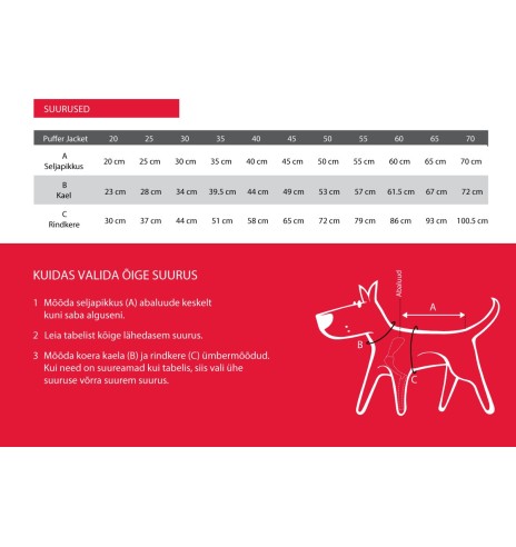 Теплая зимняя куртка для собак, двусторонняя, желтая Puffer Jacket (Red Dingo)