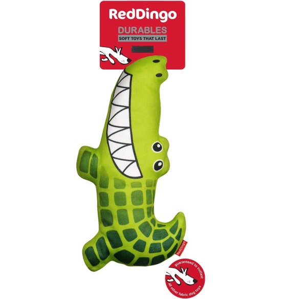 Pehme mänguasi koerale krokodill Kyle the Crocodile (Red Dingo)