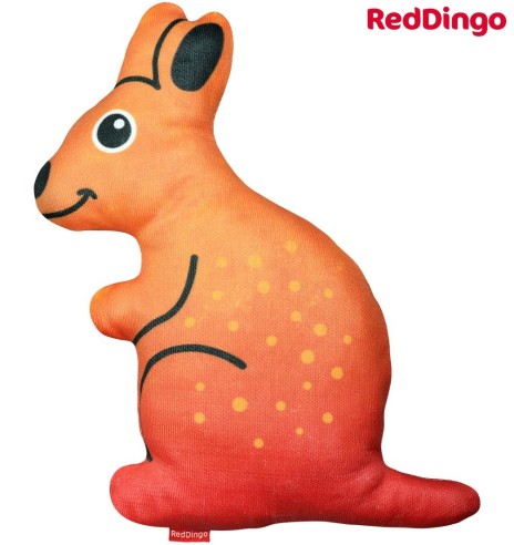 Особо прочная игрушка для собак КЕНГУРУ КЭТ (Kath the Kangaroo) Durable (Red Dingo)