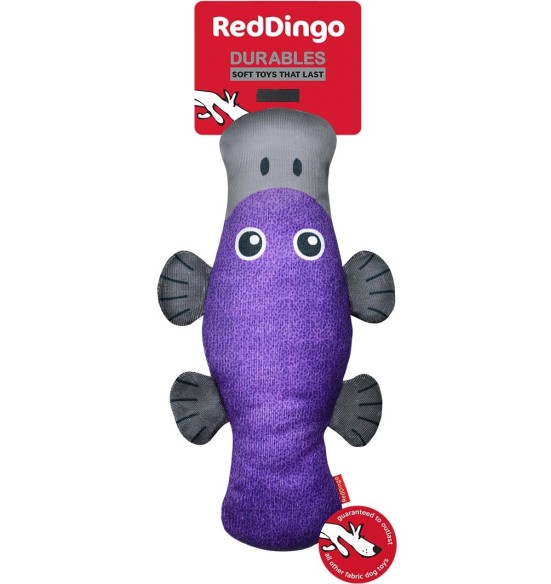 Pehme mänguasi koerale NOKKLOOM Pam the Platypus Durable (Red Dingo)