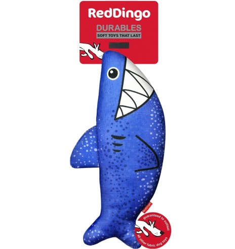 Pehme mänguasi koerale HAIKALA Steve the Shark Durable (Red Dingo)